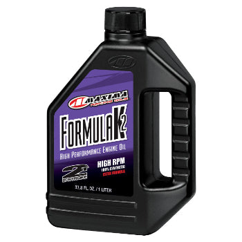 Maxima Racing Engine Oils Formula K2 Synthetic Racing Premix Synthetic 2 Stroke Engine Oil 1L